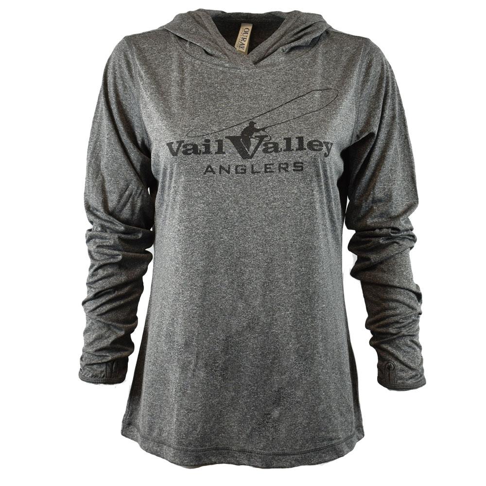 VVA Logo Confluence Hoody Women's in Athletic Heather
